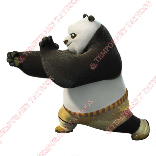 Kung Fu Panda Customize Temporary Tattoos Stickers NO.3362